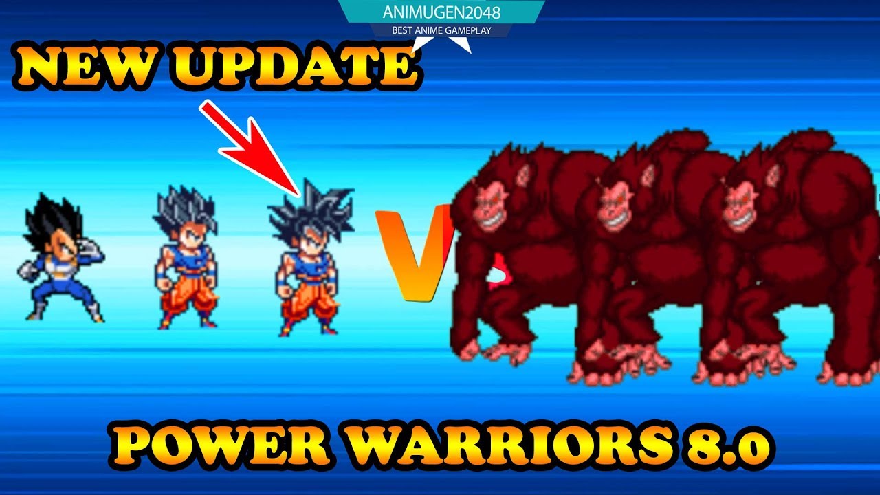 💛 GOKU MASTER ULTRA INSTINCT 💛 POWER WARRIORS 8.0 GOKU APK #6 | Unlock All Character #FHD