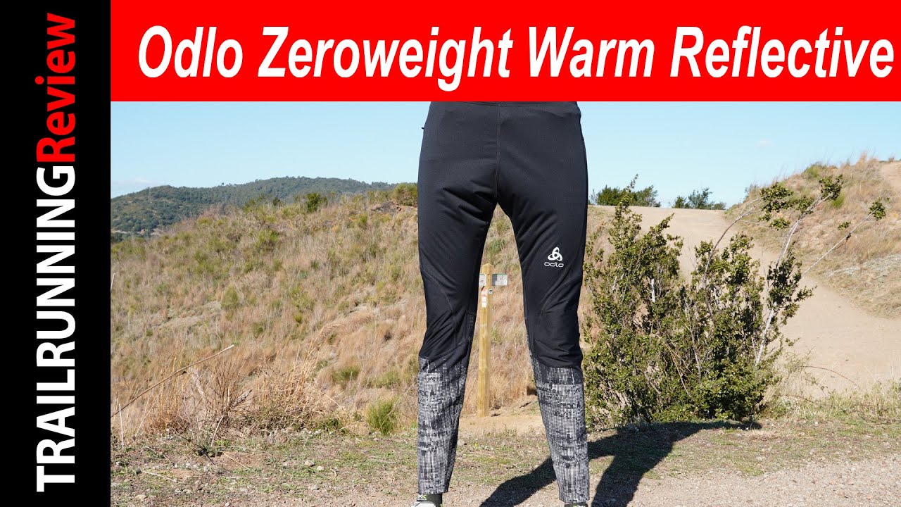 Odlo Zeroweight Warm Reflective Tights Review - Termicidad, cortavientos y reflectante