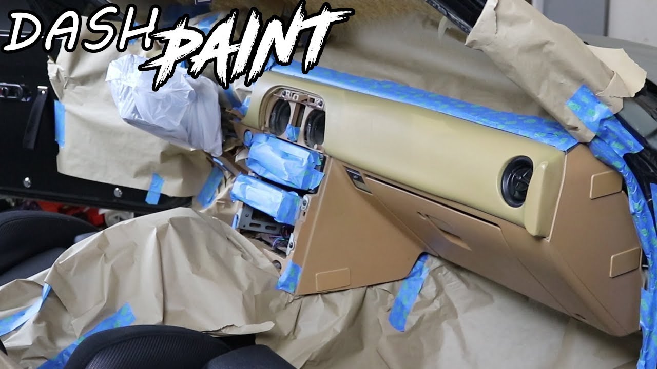 Painting the Dash of the Rally Miata