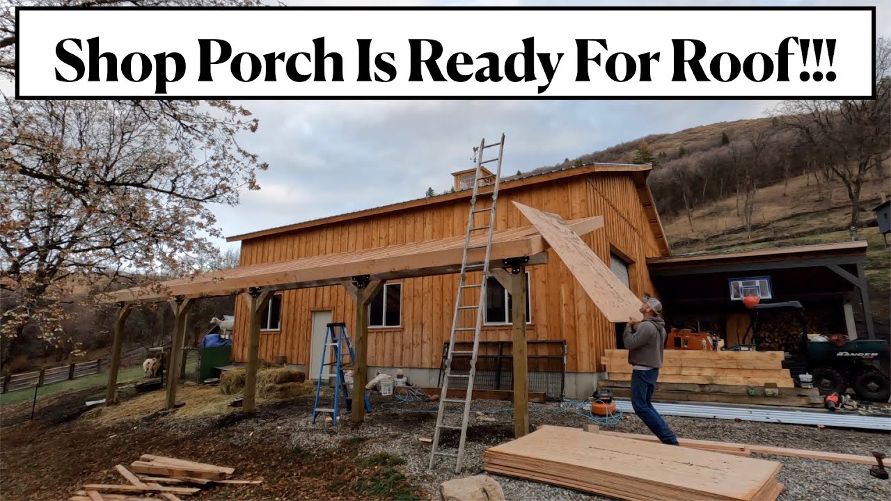 #539 - Shop Porch Ready For New Roof! First Gen Cummins Adjustable Drag Link.