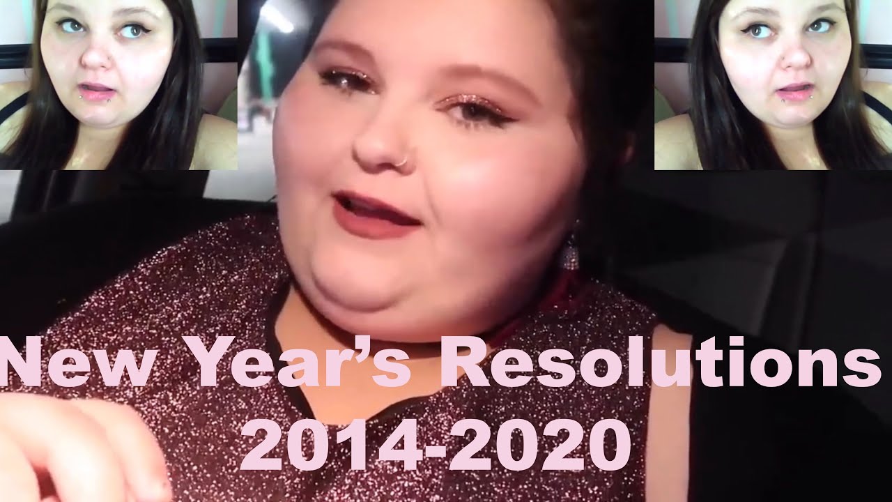 Amberlynn Reid's New Year's Resolutions 2014-2020 COMPILATION!