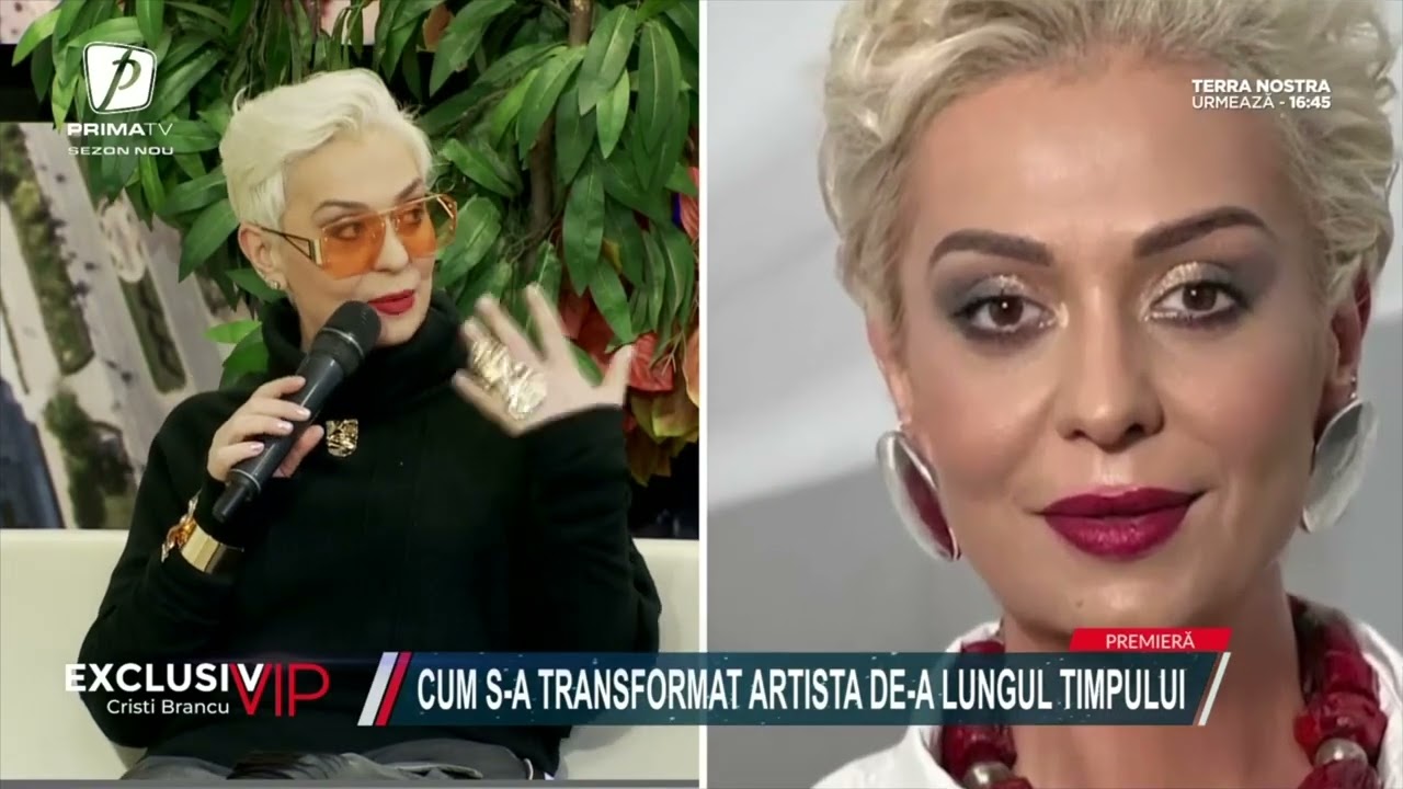 Monica Anghel a câștigat trofeul Cerbul de aur în 1996. Imagini de colecție cu artista