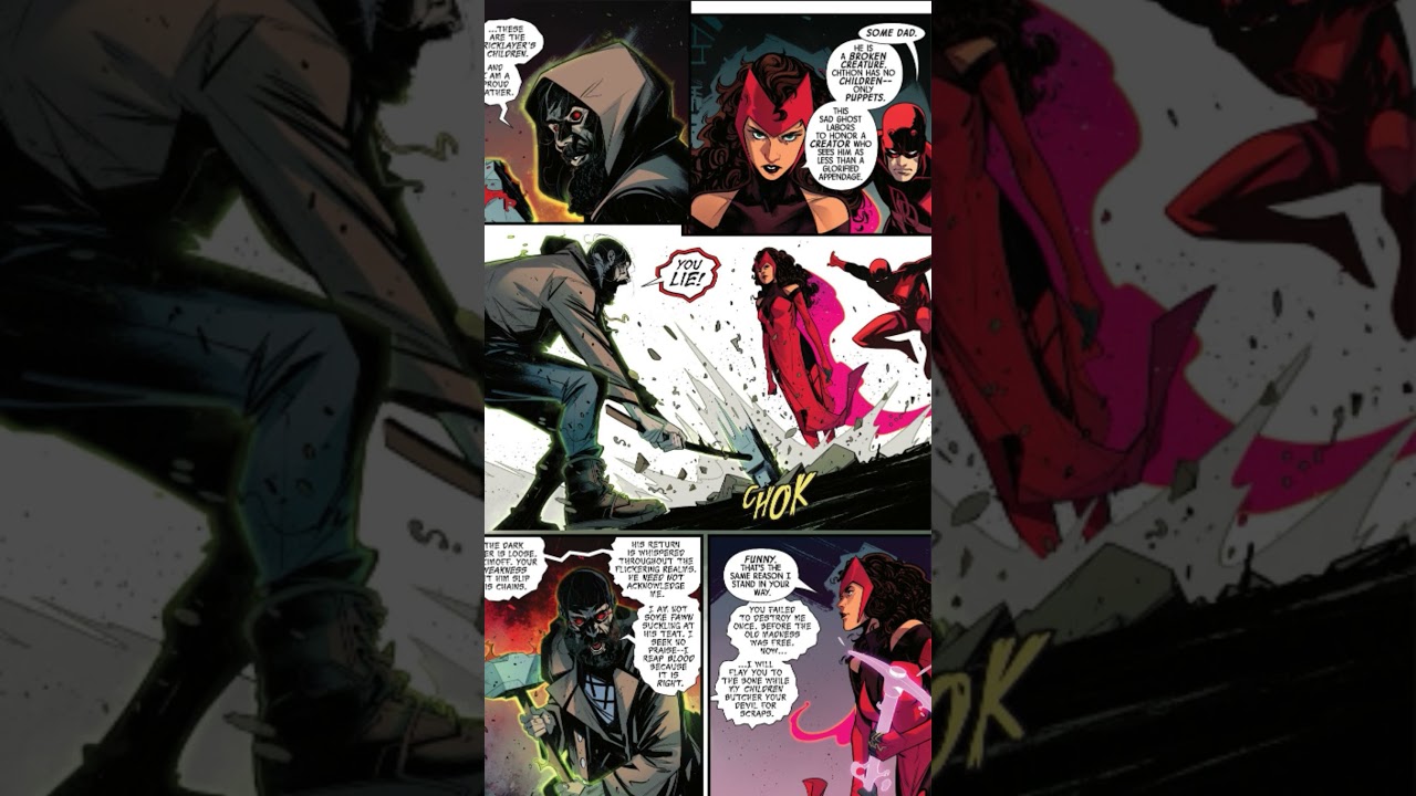 Daredevil: The Perfect Teammate for Scarlet Witch vs. Chthon's Spawn! 