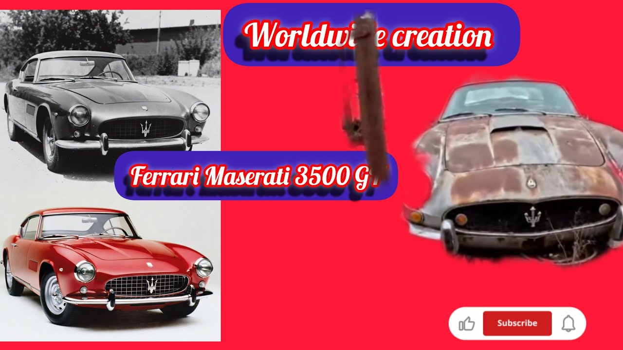 Maserati 3500 GT Rebuild | Classic Ferrari Rival Restoration and Italian Vintage Beauty