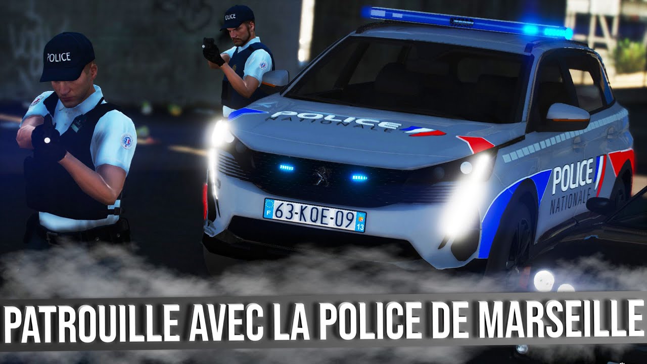 POLICE SECOURS A MARSEILLE | GTA5 - LSPDFR #536