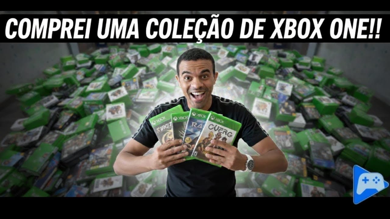 Comprei Uma Pequena Coleção Só de Xbox