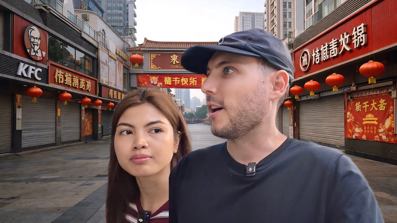 Chinese New Year Turned This Mega City Into a Ghost Town  🇨🇳 (Where is Everyone?)