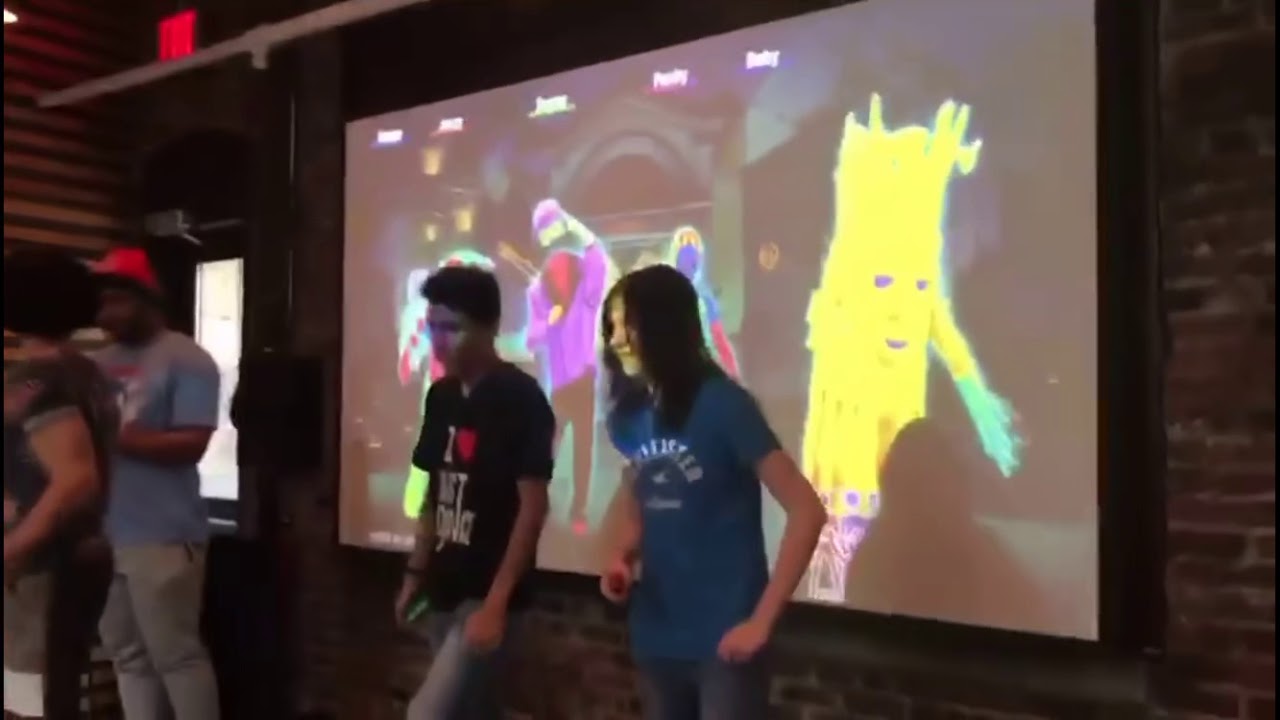 Me Dancing To Rave In The Grave On Stage