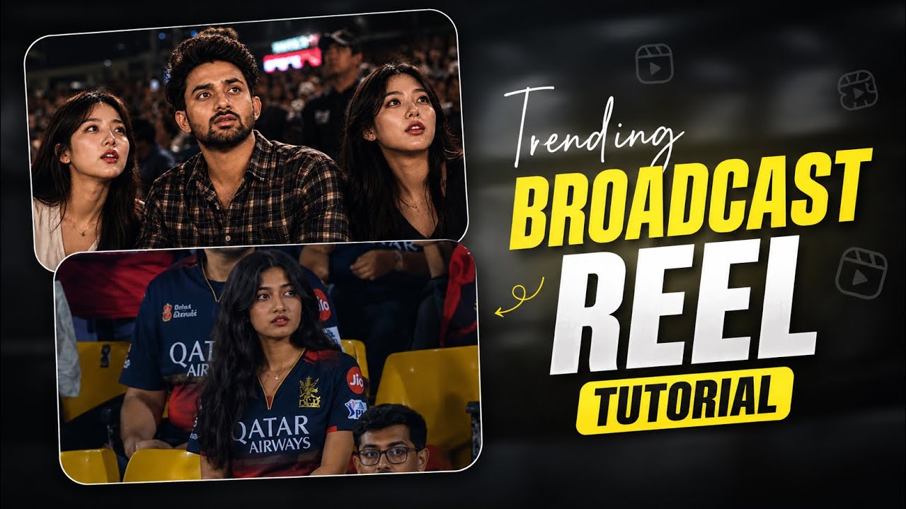 How to make trending stadium broadcast Ai video | Broadcast Ai reels Editing | Ai korean baseball
