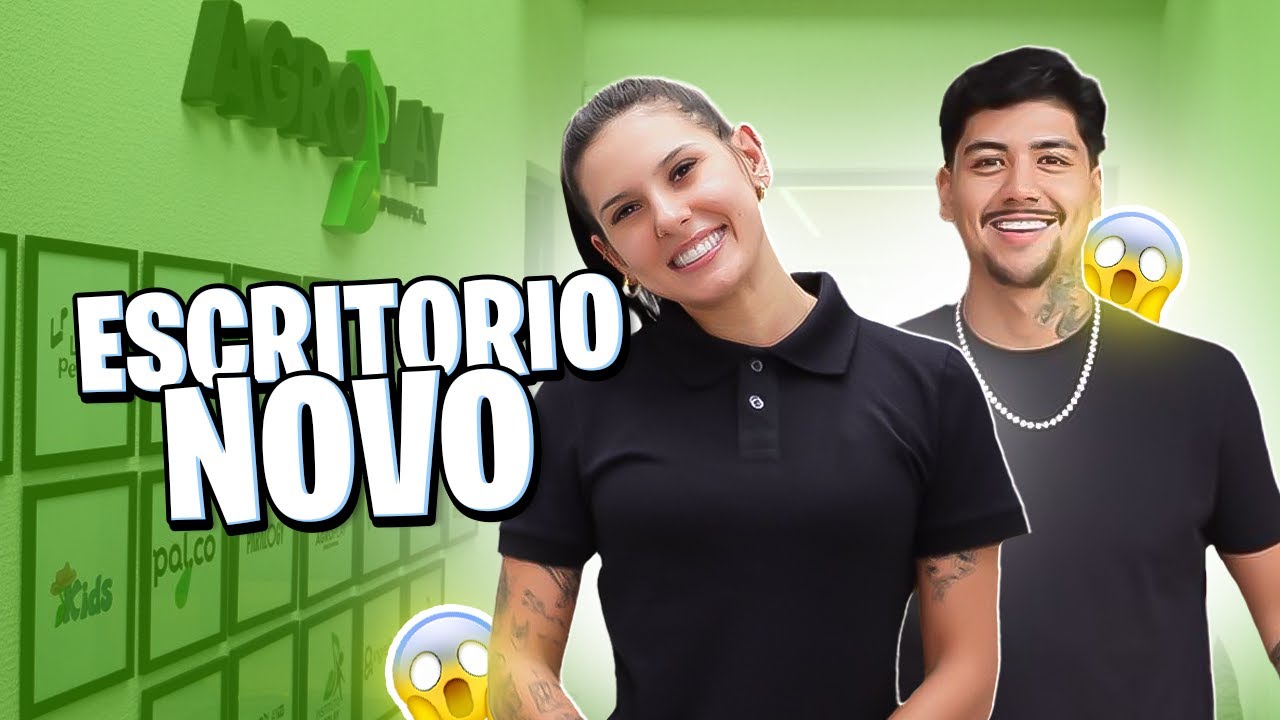 NOVO ESCRITORIO DA ANA CASTELA - A AGROPLAY SE SUPEROU