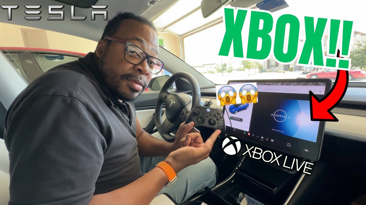 How To Play XBOX inside your Tesla Model 3