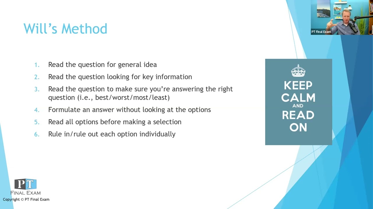 NPTE Multiple-Choice Question Strategies | How to answer MCQ's