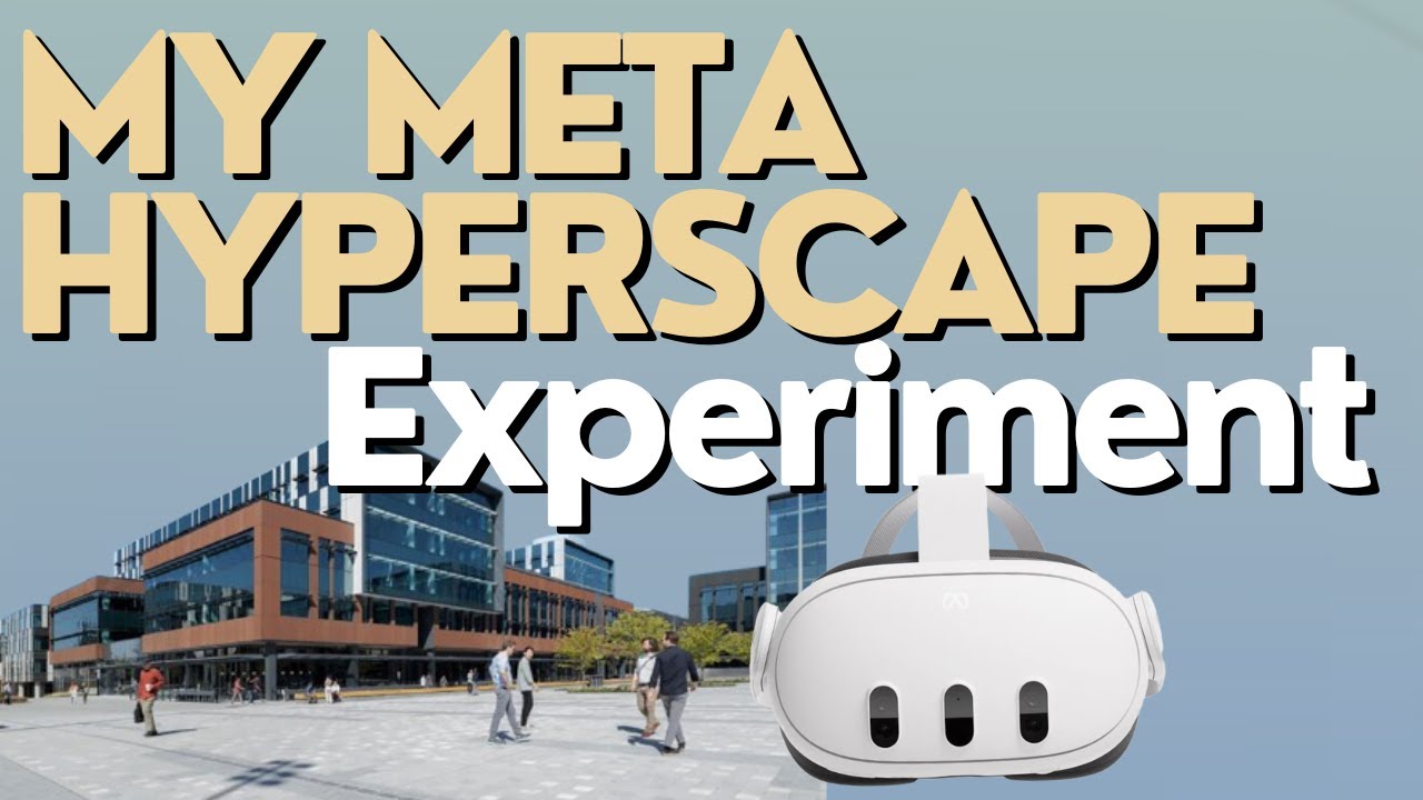 Scanning Microsoft Campus with Meta's New Hyperscape App