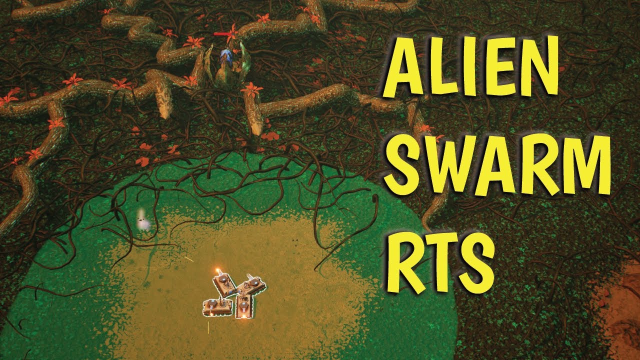 Destroying the Alien Swarm. Let's Play & Explain Mechanics of Calyx