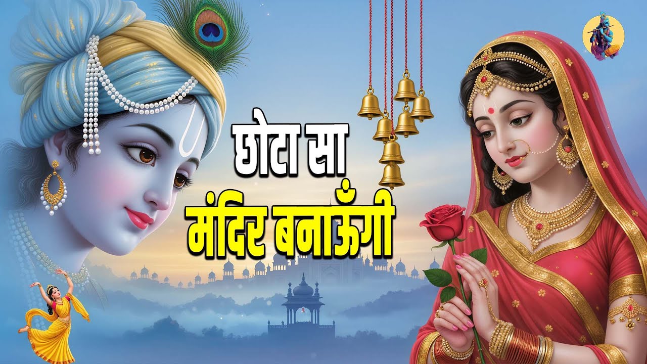 छोटा सा मंदिर बनाऊँगी || CHOTA SA MANDIR BANAUNGI || KRISHNA BHAJAN