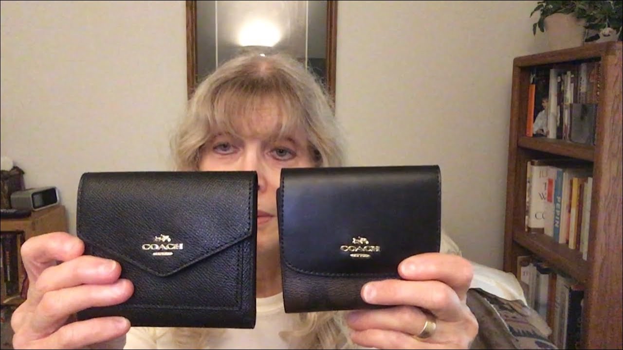 Coach Small Wallet Retail vs Outlet Review-Comparison: Requested Video