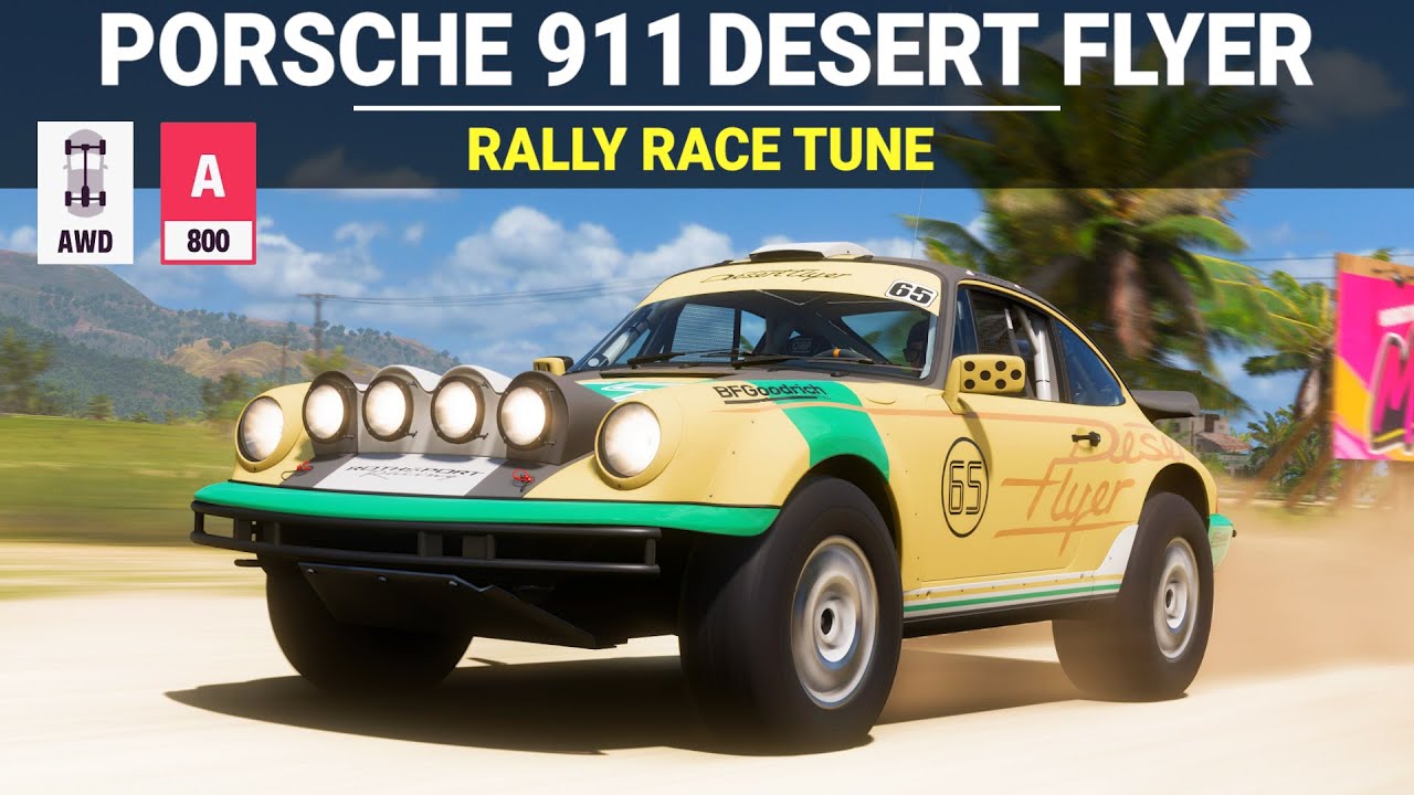 Forza Horizon 5 Tuning - 1989 Rothsport Racing Porsche 911, FH5 Rally Race Build, Tune & Gameplay
