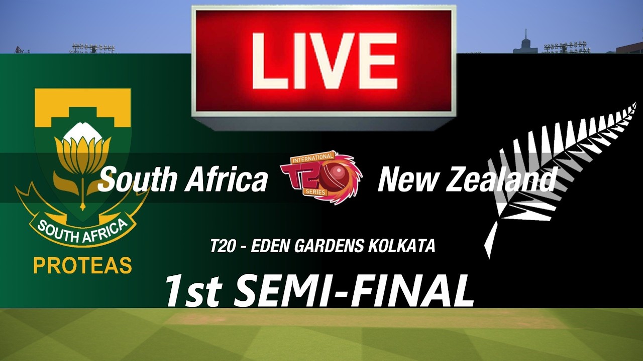 🛑LIVE- SOUTH AFRICA vs NEW ZEALAND🛑T20 WORLD CUP 2026🛑SA vs NZ🛑CRICKET 26 GAME🛑LIVE MATCH STREAMING🏏