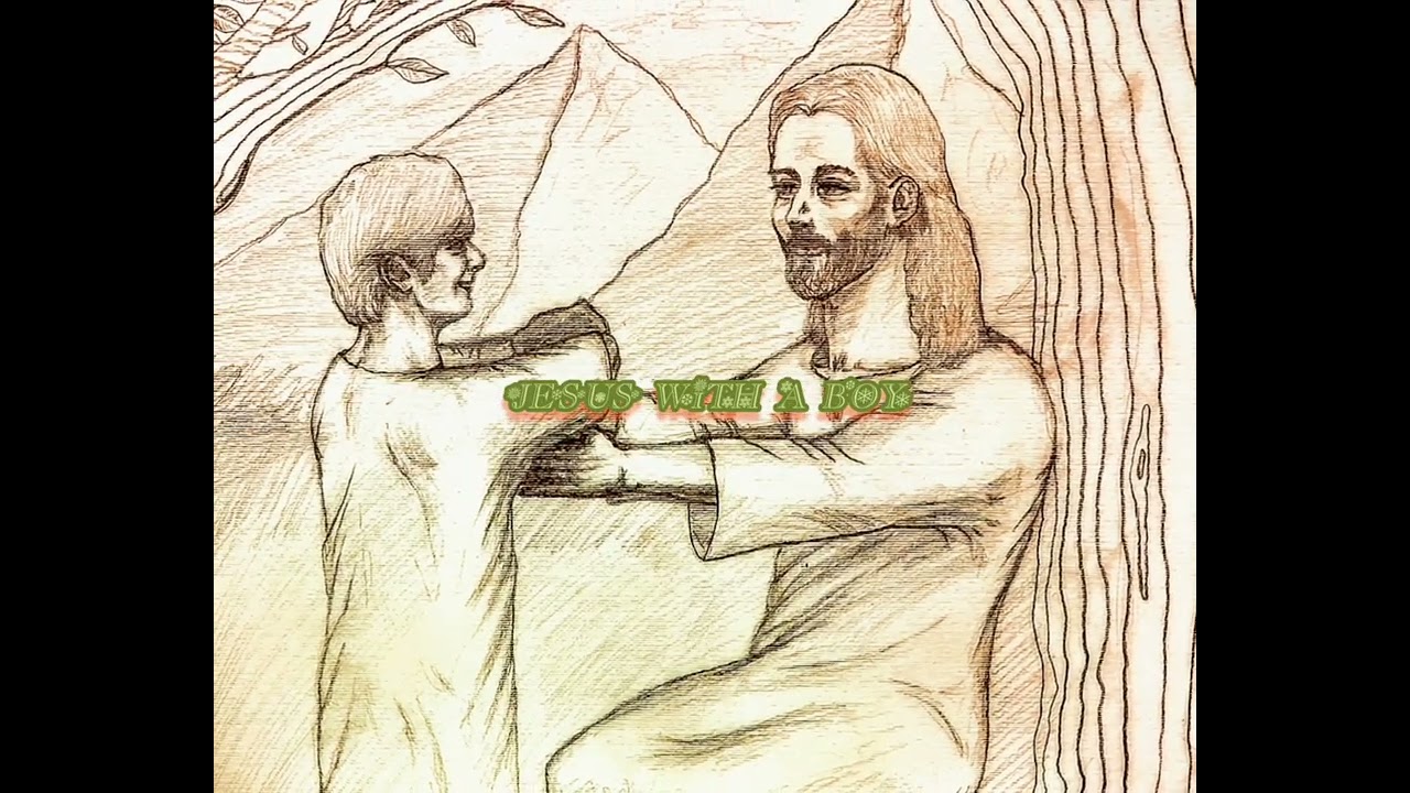 Jesus with a Boy, Jesus Art + Piano Worship Music by SYC 