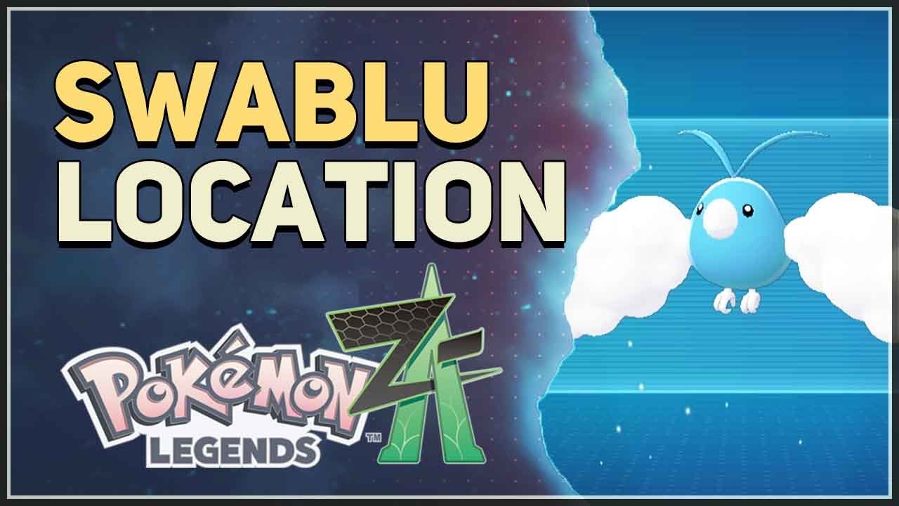 Swablu Location Pokemon Legends Z-A (Pokedex 093)