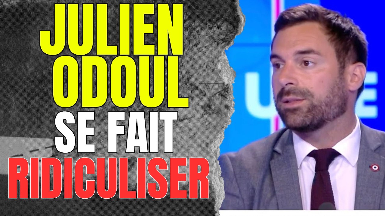 Julien Odoul D&Eacute;RAPE en direct sur BFMTV&hellip; Malaise total !