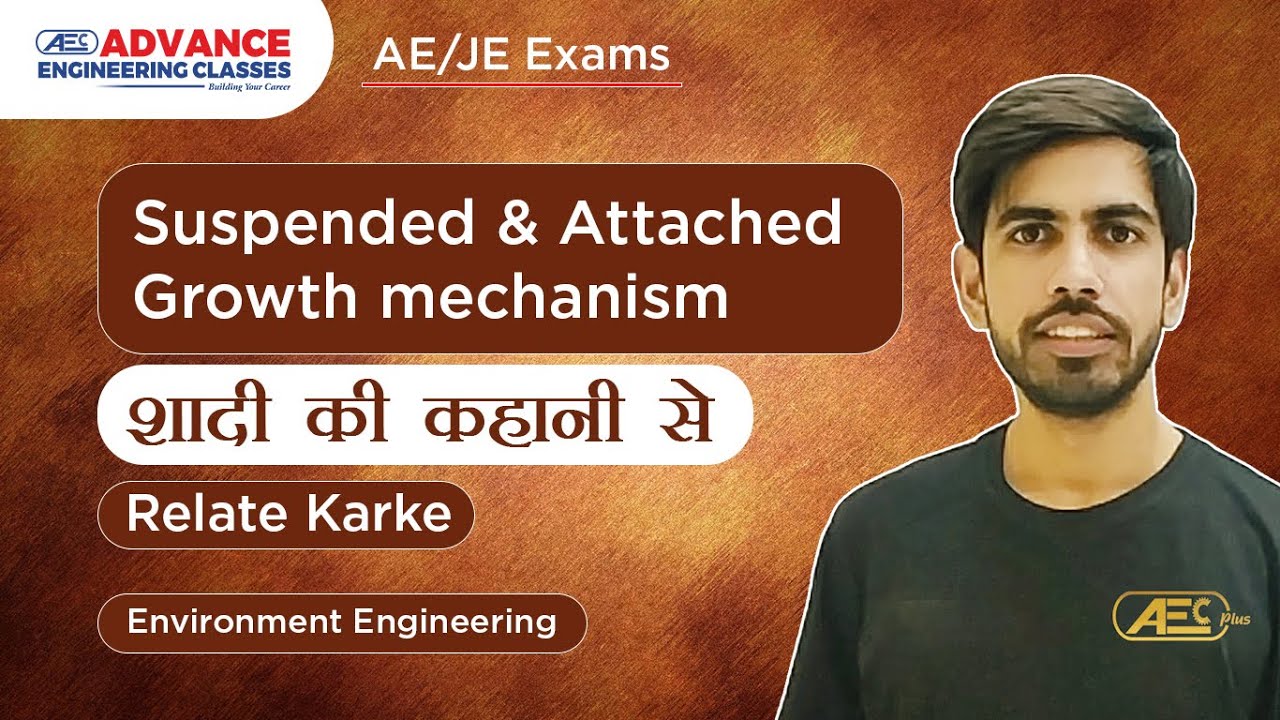 Suspended & Attached Growth Mechanism Story | Environmental Engineering | By Vijay Sir | AEC Plus