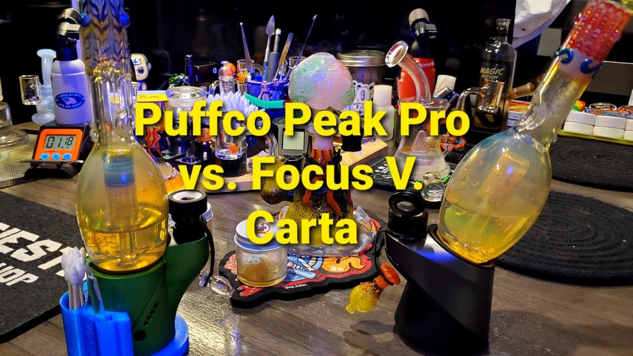 Puffco Peak Pro vs. Focus V. Carta