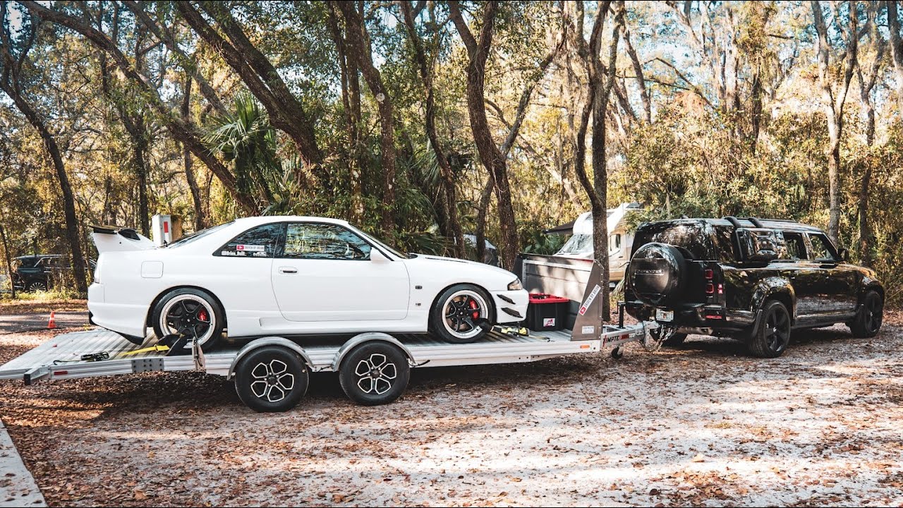 Took Our R33 GTR to Camp at Lithia Springs Park! 