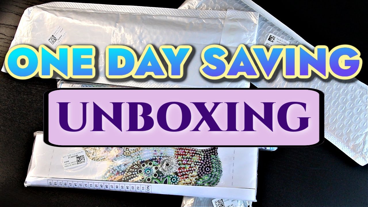 ONE DAY SAVING Unboxing - New Releases