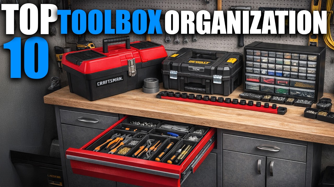 10 Best Toolbox Organization Ideas for a Pro Workspace in 2026