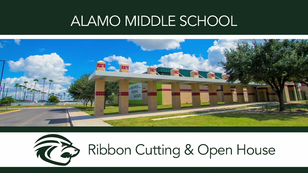 Alamo Middle School Ribbon Cutting and Open House