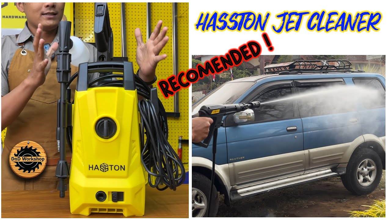 Mesin Cuci Mobil - Motor - Paving - Karpet - Taman - HASSTON Jet Cleaner High Pressure 3600-017