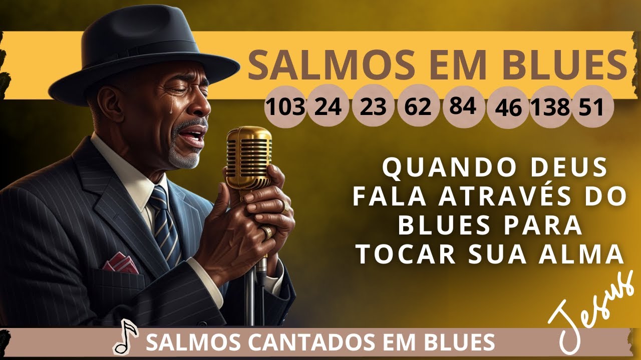 🎵 O BLUES QUE RENOVA AS FORÇAS | Louvores de Adoração em Blues com Paz Profunda | Música Gospel 🎵