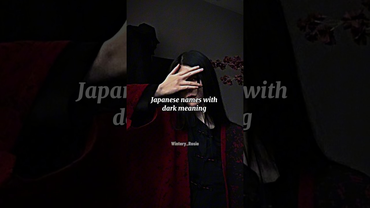 Japanese names with meaning......... 
