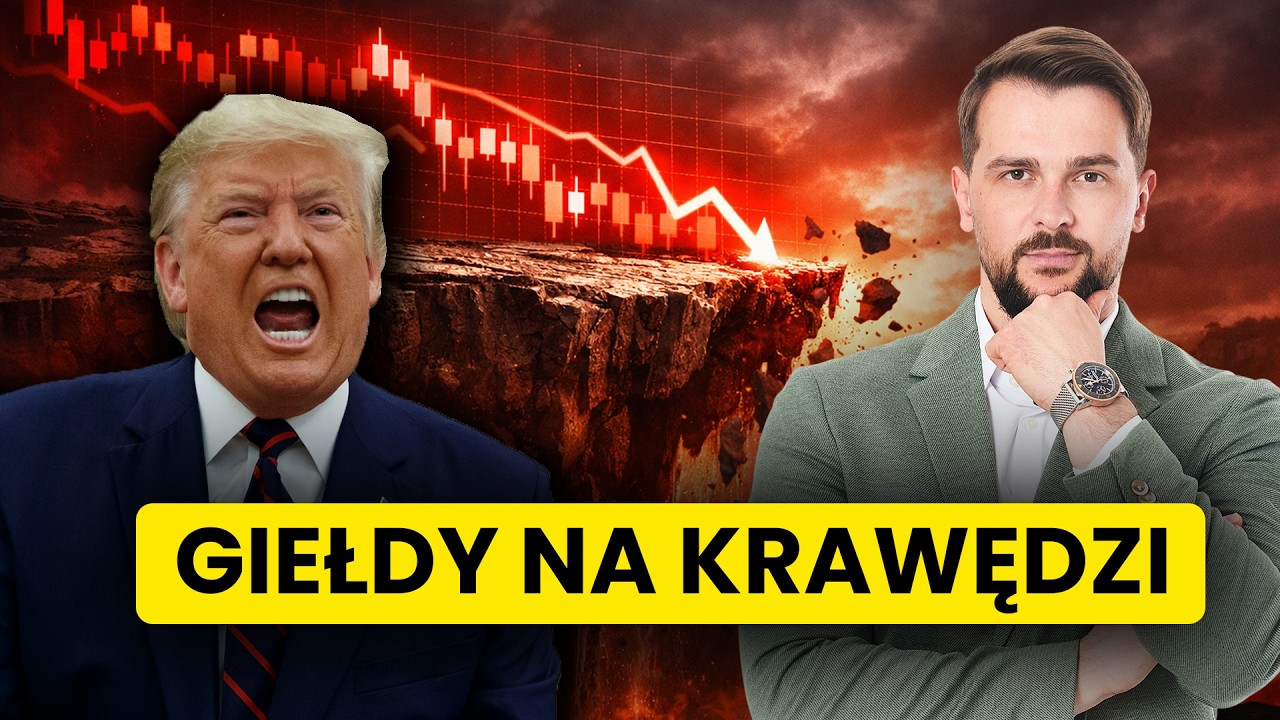 GIEŁDY NA KRAWĘDZI! Eskalacja wojny. Spadki dotykają złota, srebra, Bitcoina i akcji!