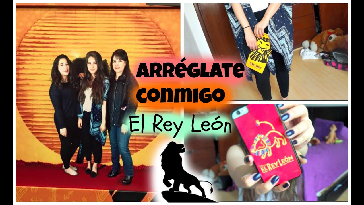 Arréglate conmigo para El Rey León ♡