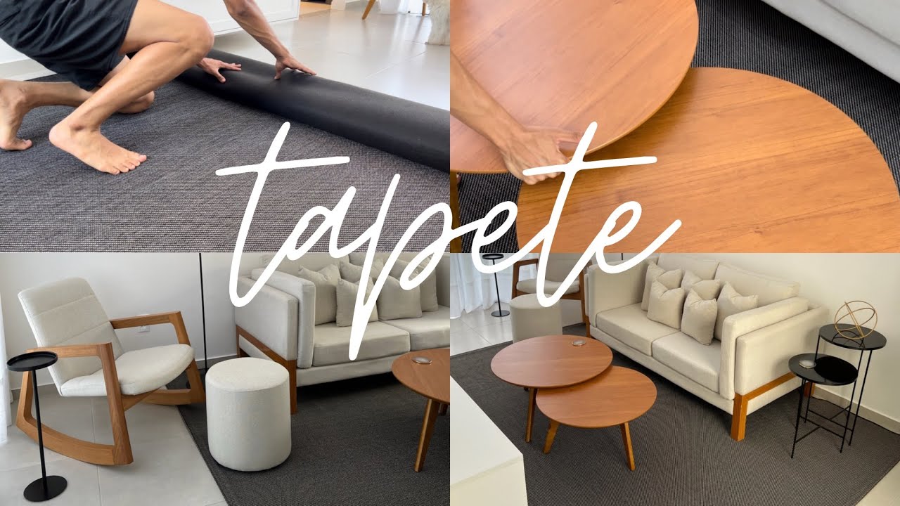 TAPETE - fizemos nossa escolha, ficou perfeito