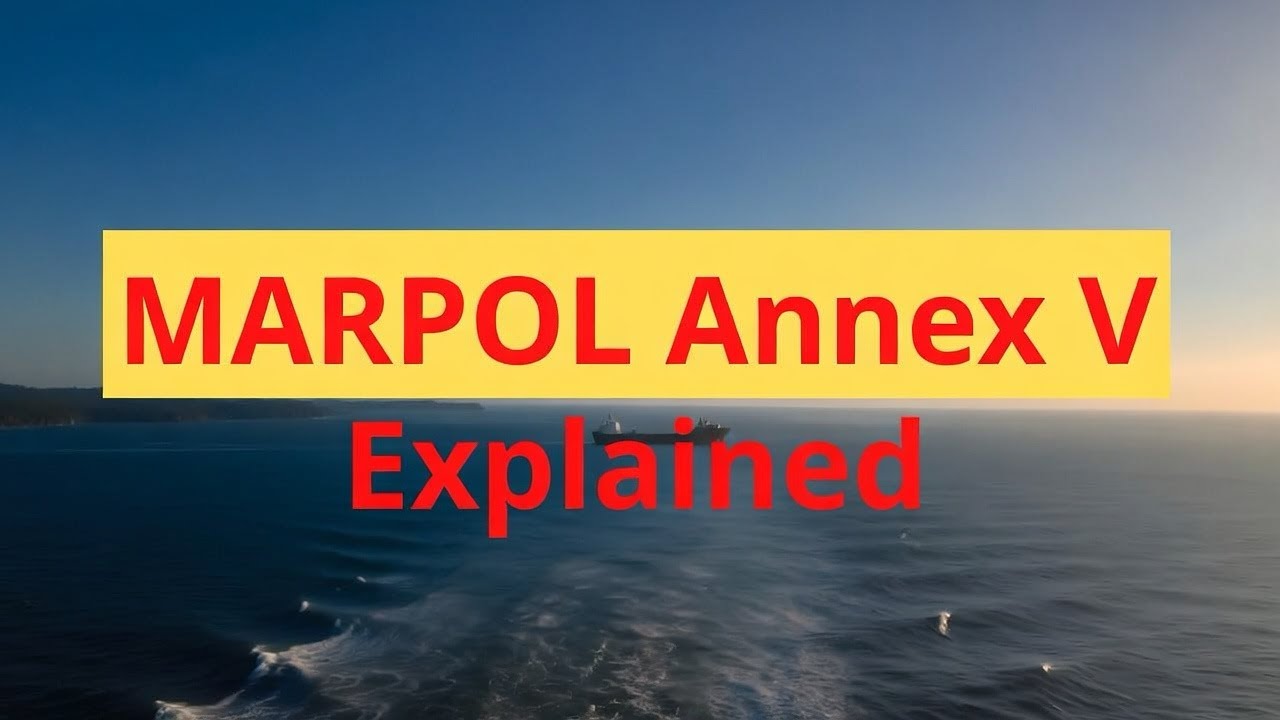 Wyjaśnienie załącznika V do konwencji MARPOL