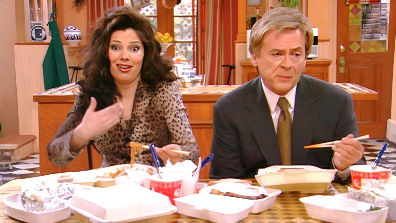 Fran Fine y Niles Prueban Ramen Picante LA NIÑERA CAPITULOS COMPLETOS EN ESPAÑOL LATINO