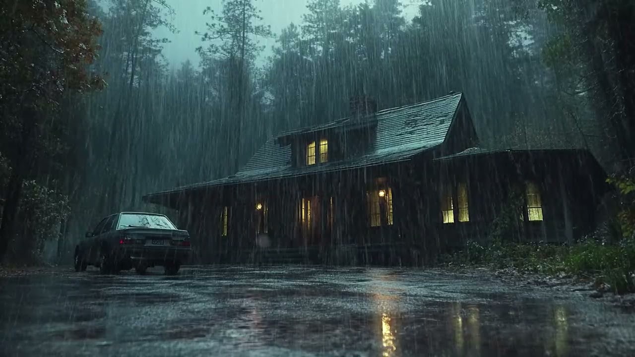 Rainfall Across a Quiet Forest | A Gentle Way to Relax and Reset