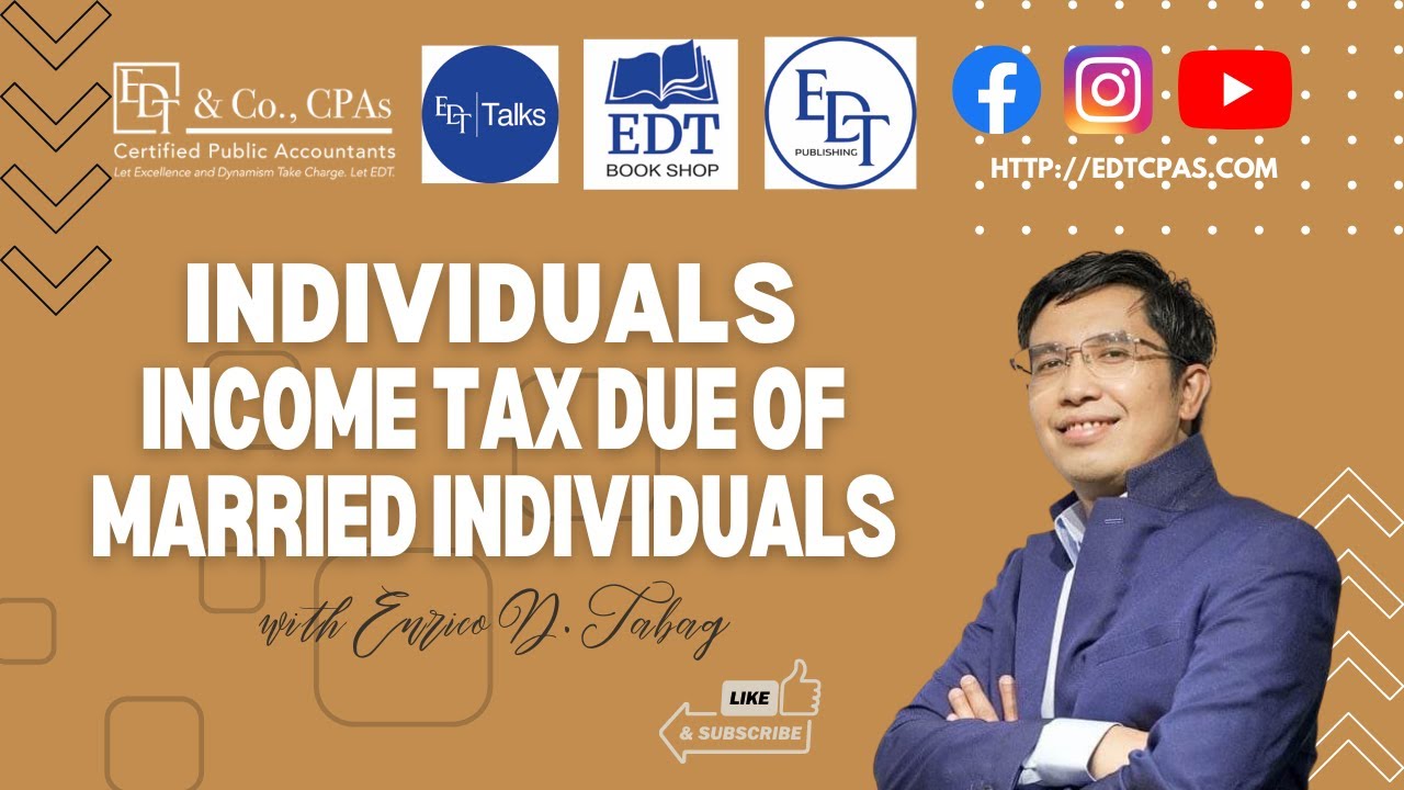 INDIVIDUALS - Income Tax Due of Married Taxpayers
