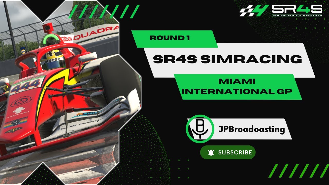 SR4S  Super Formula Rd 1 @ Miami International Autodromo