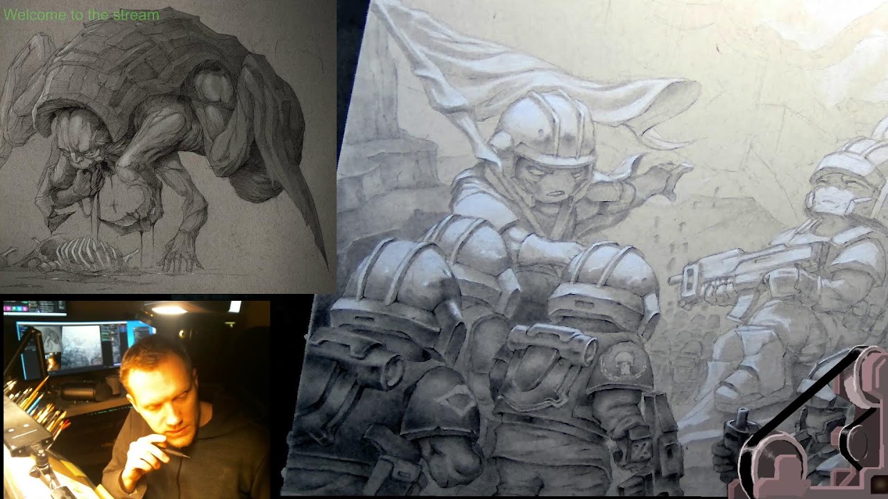LIVE ART and Chill: Tiny Soldier Draw