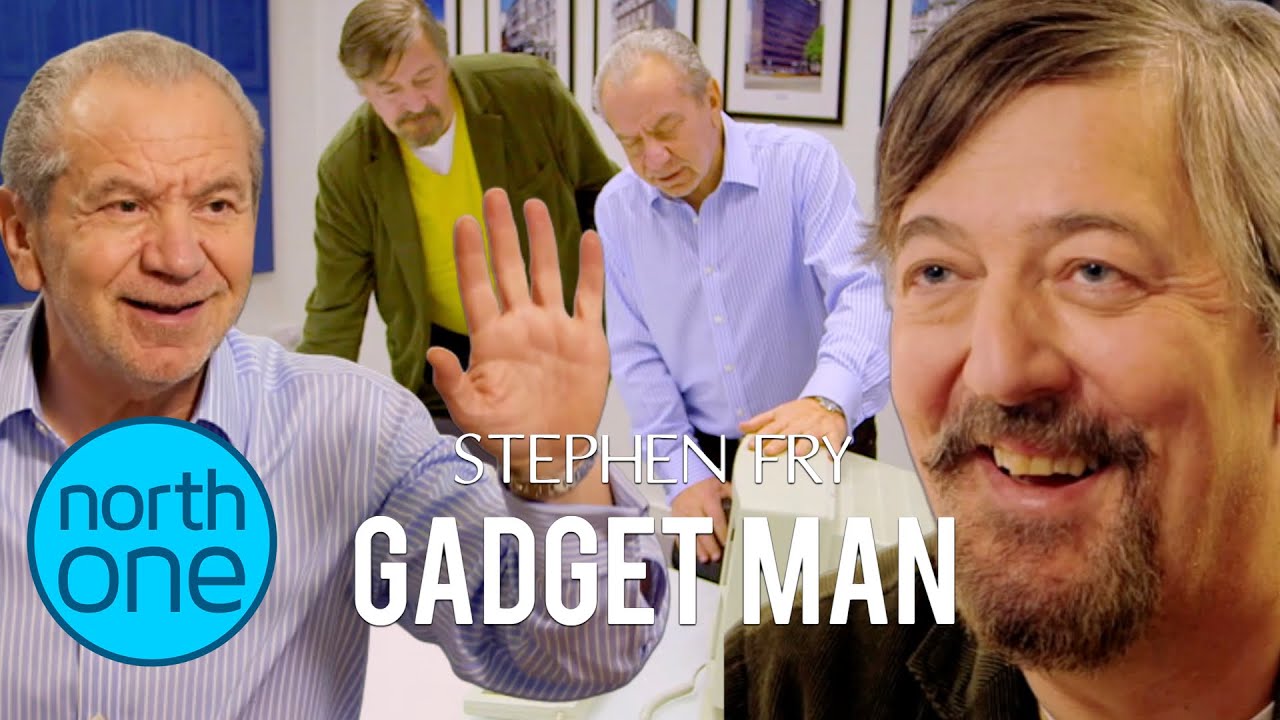 Lord Sugar shows Stephen Fry the Amstrad archives | Gadget Man