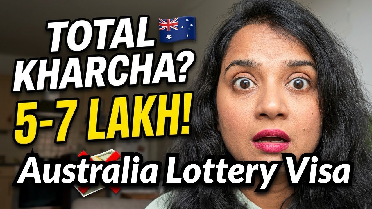 Australia Lottery Visa 2026 Total Cost 🇦🇺 | Visa Fee, IELTS, Flight, Accommodation & Monthly
