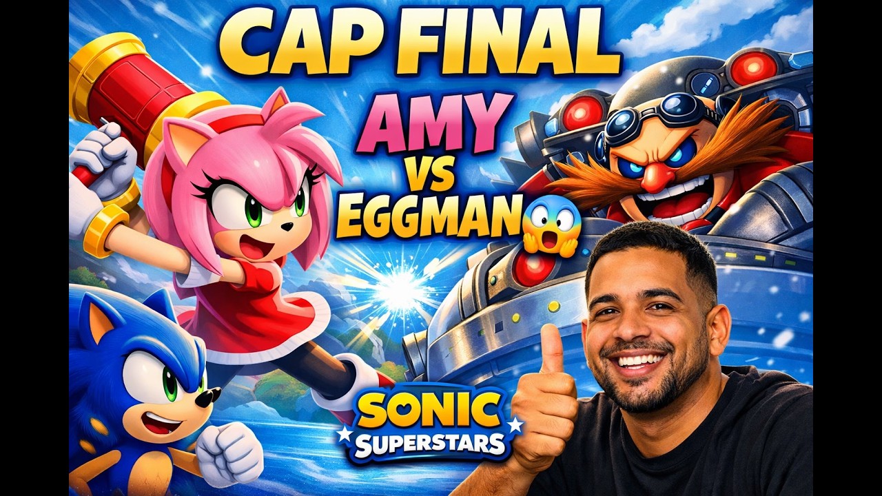 AMY vs EGGMAN final sonic superstars