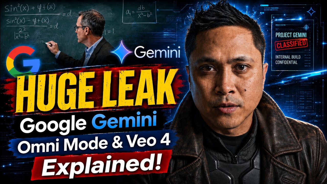 КРУПНАЯ УТЕЧКА: Объяснение работы Google Gemini Omni Mode и Veo 4!