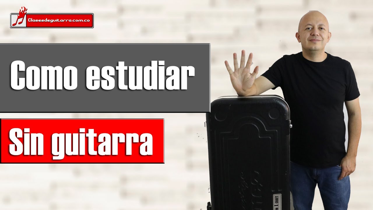 Mejora tus habilidades en guitarra sin necesidad de tener una guitarra