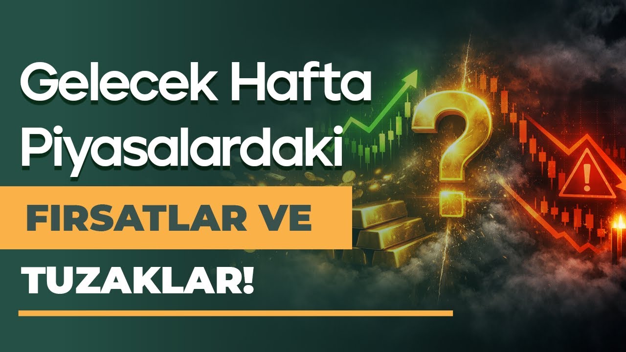 Gelecek Hafta Piyasalardaki Fırsatlar ve Tuzaklar!