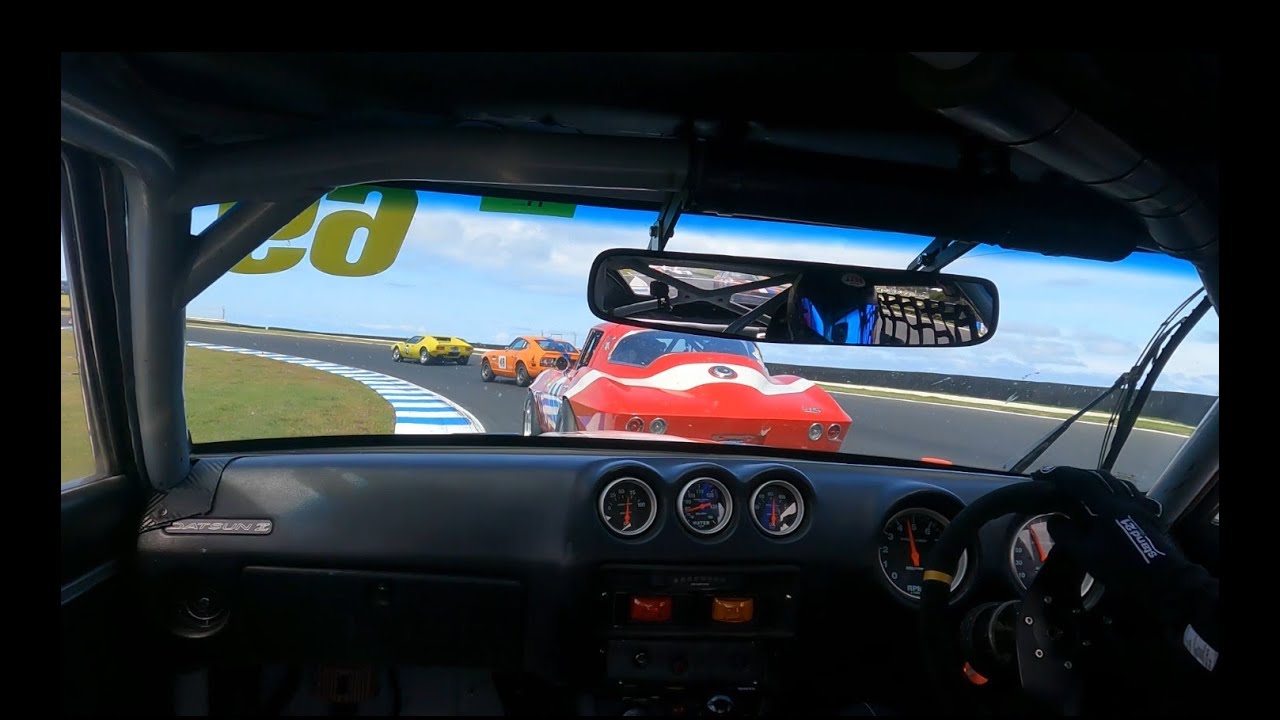 2023 Phillip Island Classic Group S race 3 / 31st to 6th!! / Datsun 280Z